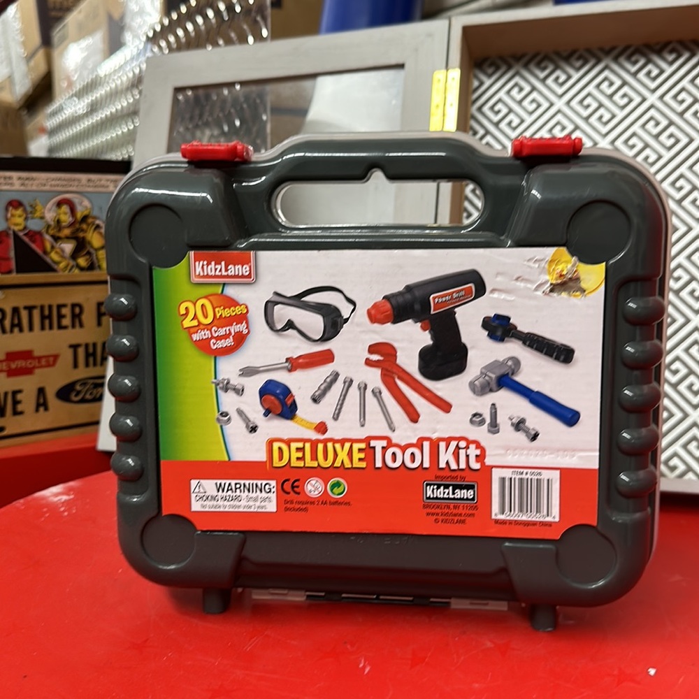 Kidzlane Tool Set for Toddlers & Kids | 20pcs Toy Tools with lx
